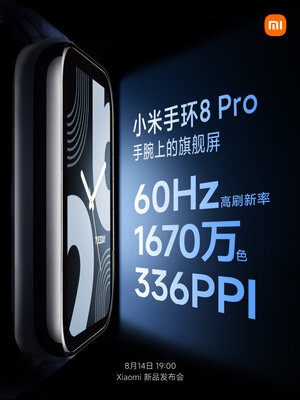 Xiaomi представила Mi Band 8 Pro — именно такой браслет ждали фанаты и хейтеры