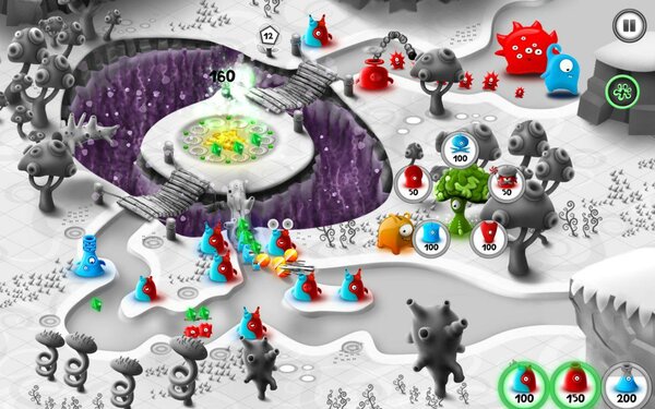 Вспоминаем 2011 год: игры, которые были у каждого в смартфоне. Почему они нравились — Jelly Defense. 3