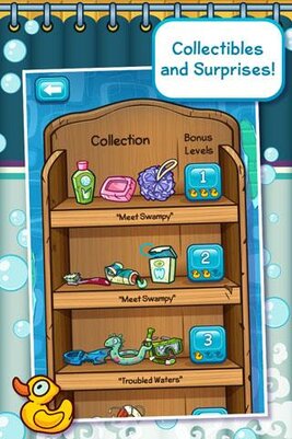 Вспоминаем 2011 год: игры, которые были у каждого в смартфоне. Почему они нравились — Where's My Water? («Крокодильчик Свомпи»). 3