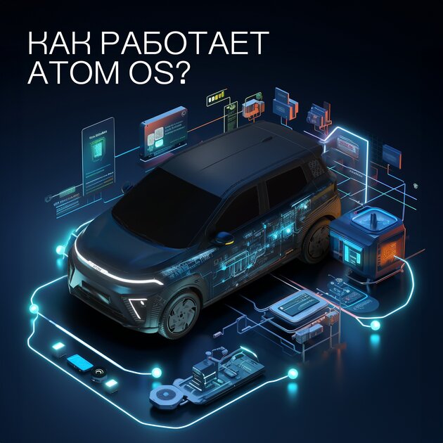 Защита от Касперского и открытая платформа: разработчики поведали про АТОМ ОС для будущего электрокара