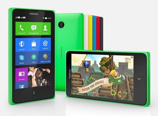 Как Nokia проиграла в Android: рождение и мгновенная смерть Х-смартфонов — Первое поколение Nokia X — взрывной старт сырого продукта. 1