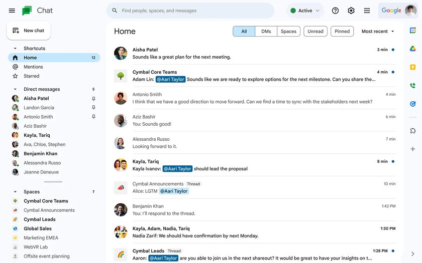 Google обновил Chat: теперь это смесь Microsoft Teams, Slack и ChatGPT