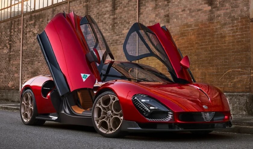 Стильный кузов, 333 км/час и разгон до сотни за 3 секунды: Alfa Romeo представила 33 Stradale