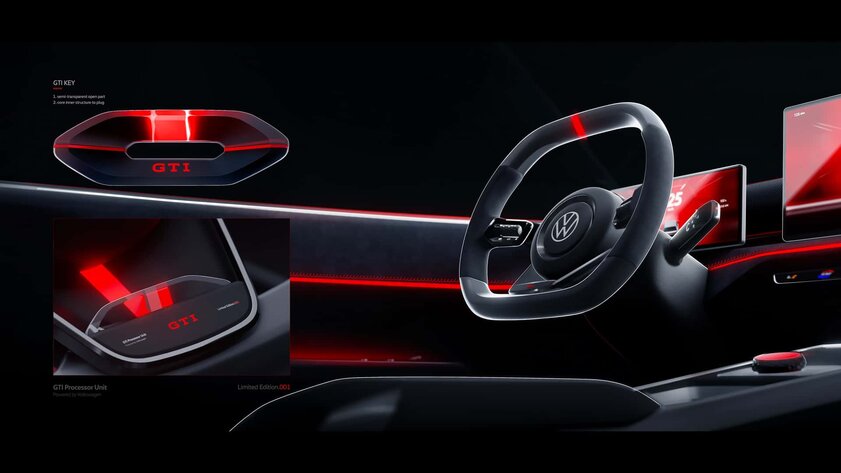 GTI по пятам Golf: Volkswagen представила концепт электрокара ID. GTI, его запустят в производство