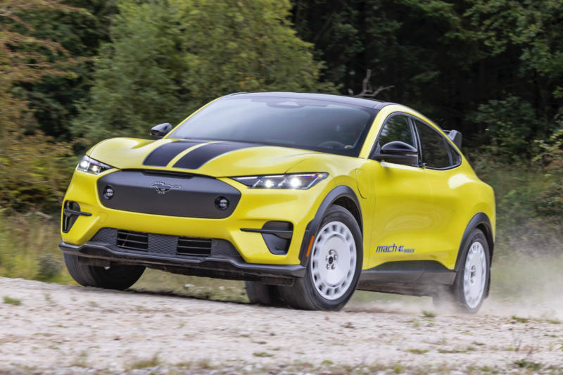 Представлен Mustang Mach-E Rally: первый в истории электрический внедорожник бренда