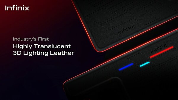 Светящаяся полупрозрачная кожа на крышке смартфона: вот как выглядит новая технология Infinix