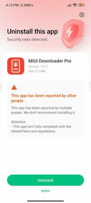 MIUI начала мешать установке приложений из Google Play — появляется угрожающий баннер