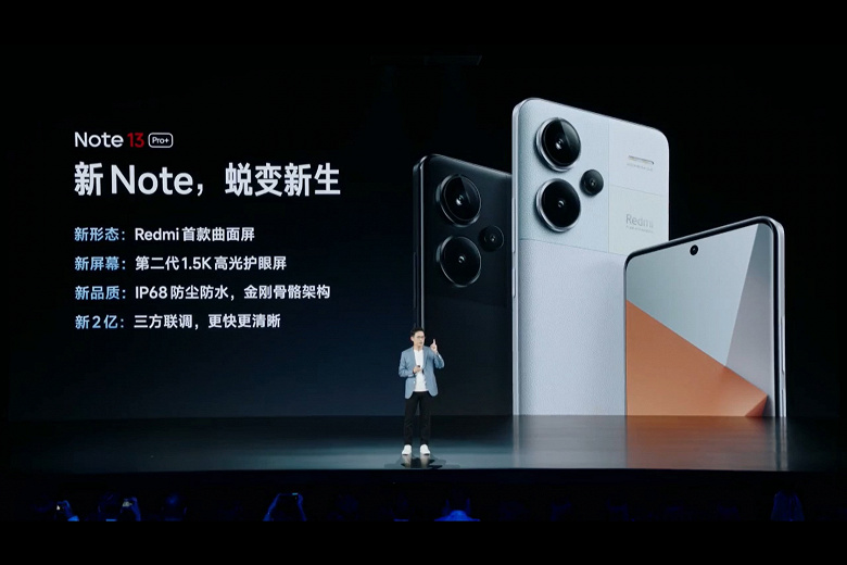 Представлены смартфоны Redmi Note 13 Pro и Redmi Note 13 Pro+ с камерами на 200 Мп стоимостью до 300 долларов