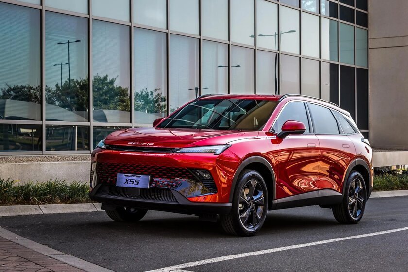 В России стартовали продажи BAIC X55: от 2,7 млн рублей за Comfort