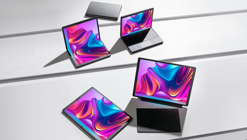 LG представила складное устройство Gram Fold: планшет, ноутбук и электронная книга в одном корпусе