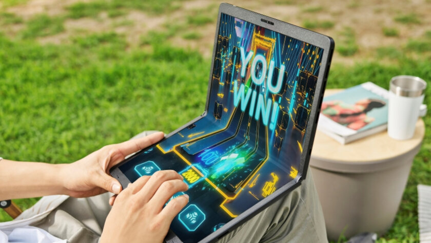 LG представила складное устройство Gram Fold: планшет, ноутбук и электронная книга в одном корпусе