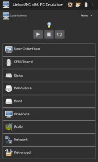 Limbo VNC x86 PC Emulator v4.1.13 (QEMU v5.1.0) 4.1.13.qemu.5.1.0-x86. Скриншот 1