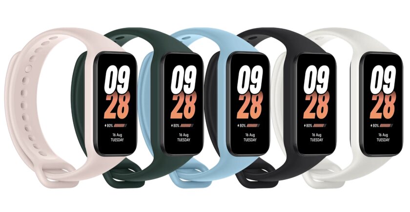 Xiaomi представила Mi Band 8 Active — удешевлённый фитнес-браслет с прямоугольным дисплеем