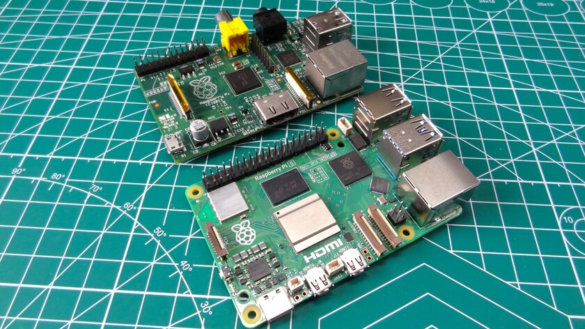 Обзор Raspberry Pi 5: теперь это компьютер (почти), предыдущие модели не нужны — Новая Pi против старых Pi. 1