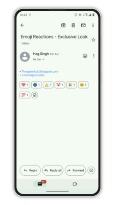 В Gmail появляются реакции: работают и с другими Email-сервисами, но странно