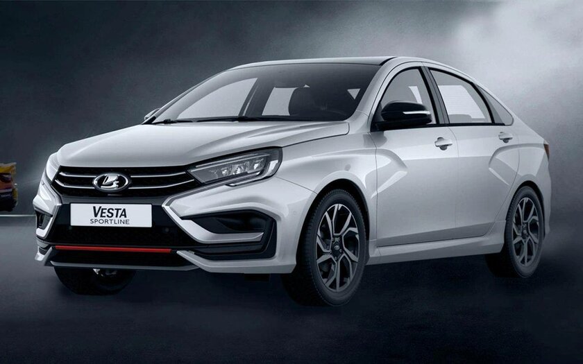 Представлена Lada Vesta Sportlinе с модернизированным мотором и дисплеем в стиле Tesla