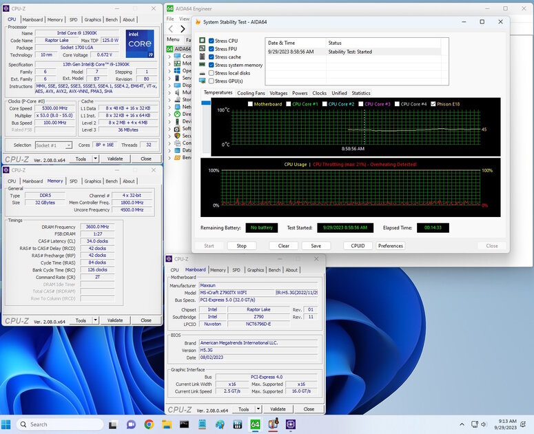 Даём шанс новичкам: обзор дешёвой материнской платы Maxsun iCraft Z790ITX из Китая — Разгон. 1
