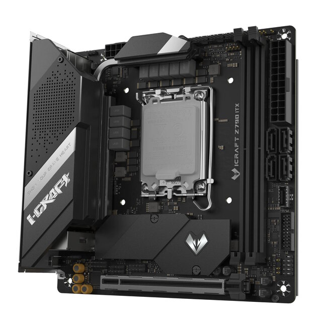Даём шанс новичкам: обзор дешёвой материнской платы Maxsun iCraft Z790ITX из Китая — Дизайн корпуса. 3