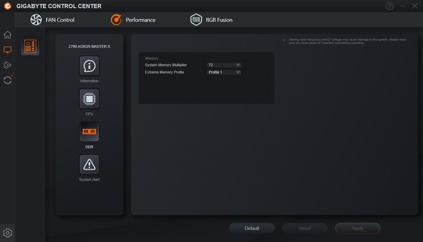 Всё что только нужно, но по слишком высокой цене: обзор Gigabyte Z790 Aorus Master X — BIOS и софт. 6