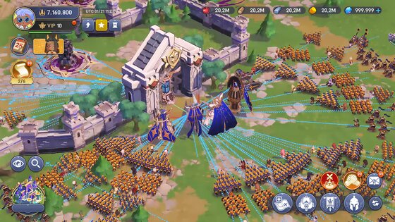 Grand Cross: Age of Titans 1.61.11. Скриншот 8