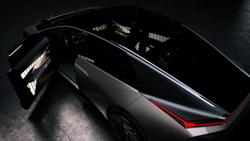 Представлен футуристический Lexus LF-ZC с призматическими аккумуляторами