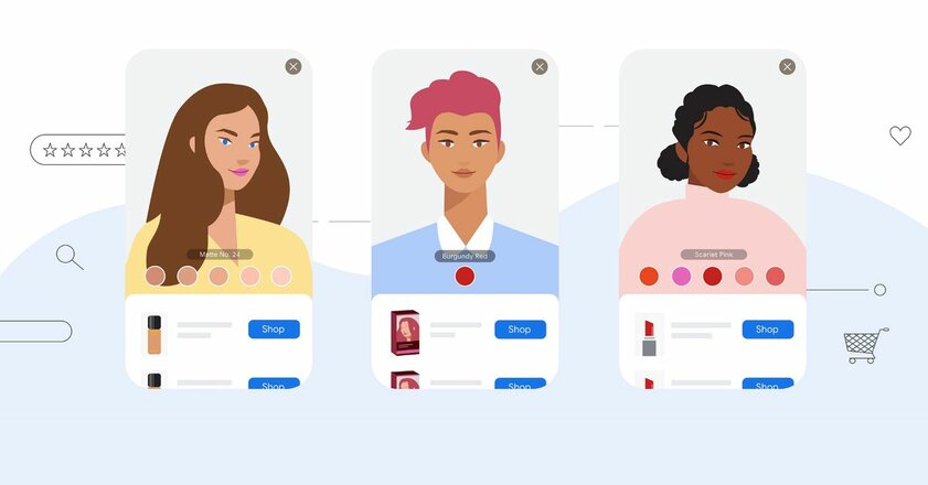 Google теперь позволяет «примерить» косметику из поисковой выдачи через камеру смартфона