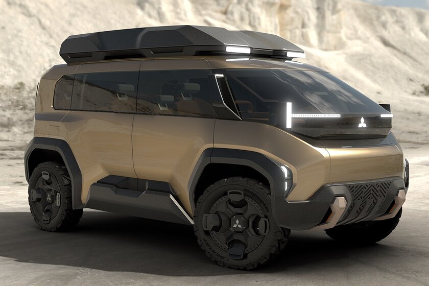 Mitsubishi показала D:X PHE: это концепт минивэна будущего