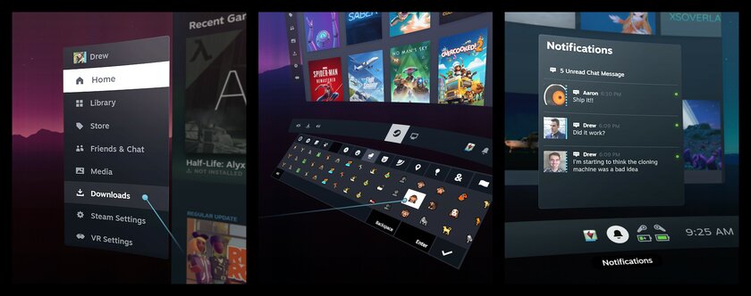 Состоялся релиз платформы SteamVR 2.0 — привычный «стим» в виртуальной реальности