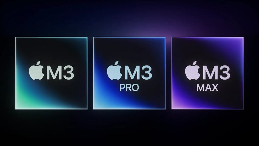 Apple представила сразу три процессора M3: они мощнее и производятся по техпроцессу 3 нм