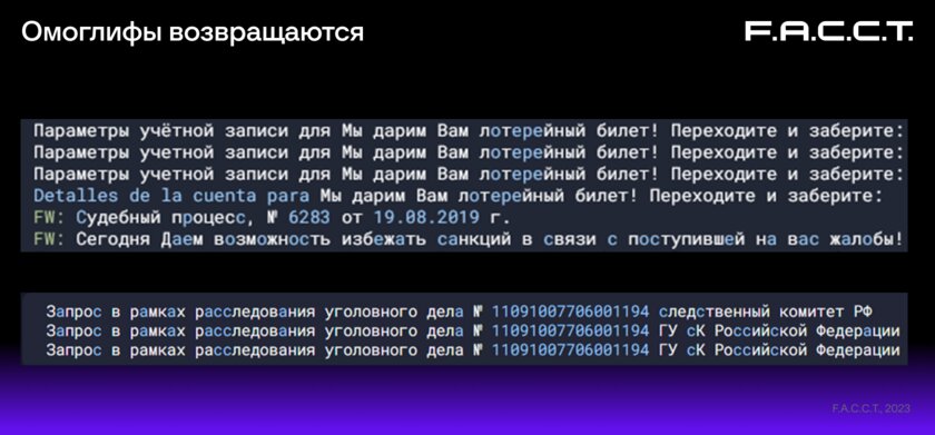 Какие буквы чаще подменяют русскоязычные кибермошенники: анализ стратегии спамеров