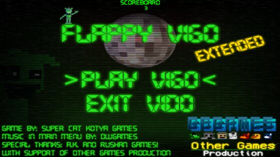 Flappy Vigo Deluxe(Fan-Made). Скриншот 1