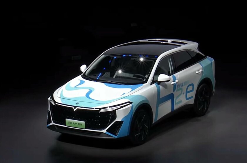 Представлен водородный кроссовер от Nissan и Dongfeng: всего 5 минут заправки и 500 км пути