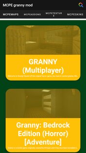 MCPE granny mod 1.1. Скриншот 6