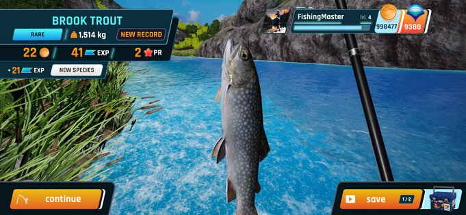 Ultimate Fishing Mobile 1.7.3. Скриншот 4
