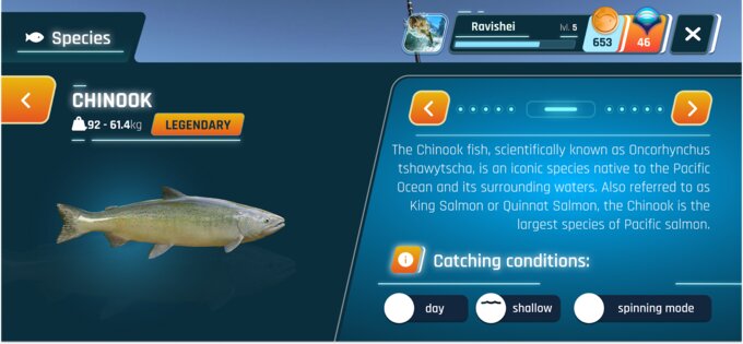 Ultimate Fishing Mobile 1.7.3. Скриншот 5