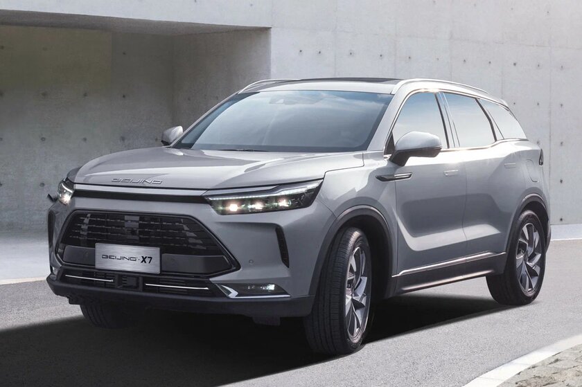 Как Mercedes-Benz, только из Китая: в России стартовали продажи премиального кроссовера BAIC X7