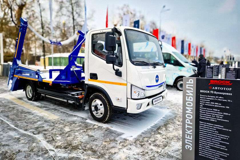 Автотор представил российский электрический грузовик: 300 км на одном заряде с грузом в 3,5 тонны