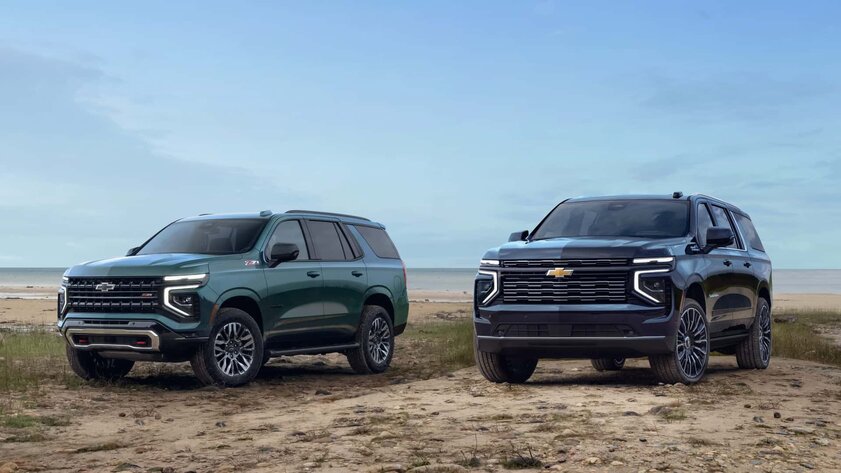 Представлены новые «монстры» Chevrolet: Suburban 2025 и Tahoe 2025