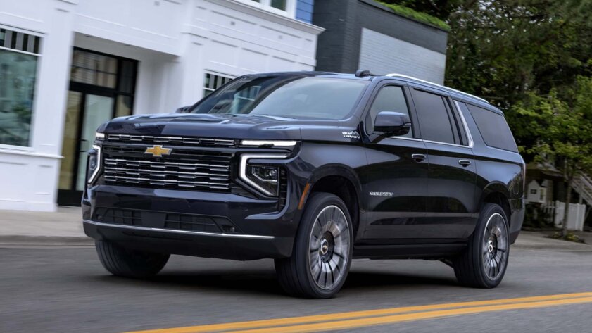 Представлены новые «монстры» Chevrolet: Suburban 2025 и Tahoe 2025