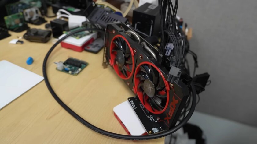 Инженер подключил внешнюю видеокарту к Raspberry Pi 5: это оказалось довольно просто