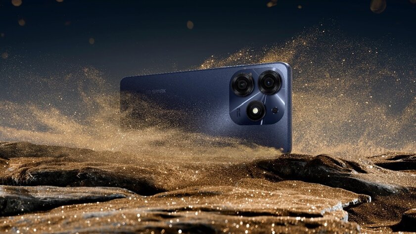 Представлен недорогой Tecno Spark 20: когда современный дизайн превыше всего