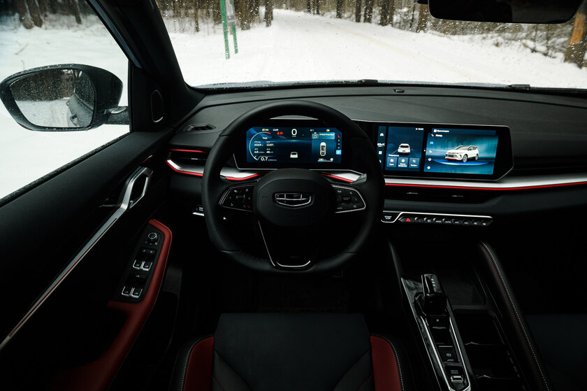 Новая версия городской легенды. Обзор Geely Coolray 2023 — В деталях. 9