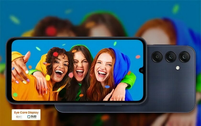 Galaxy A15 и A25 получили новый элемент дизайна Key Island — вздутые кнопки