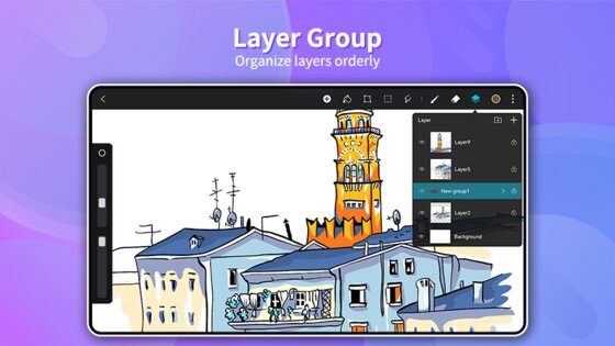 HiPaint 5.1.10. Скриншот 7