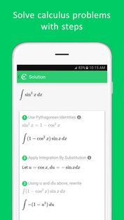 Cymath – математический решатель 2.45. Скриншот 5