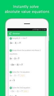 Cymath – математический решатель 2.45. Скриншот 6