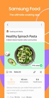 Samsung Food – план питания 2.44.0. Скриншот 1