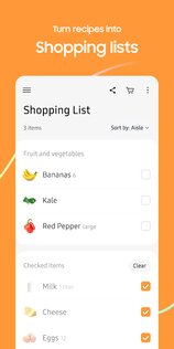 Samsung Food – план питания 2.44.0. Скриншот 6