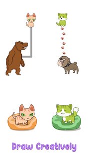 Cat Puzzle: Draw to Kitten 1.32. Скриншот 6