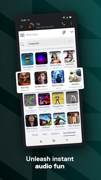 Для Telegram на Android вышел мод, меняющий голос в аудисообщениях и звонках